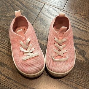 Carter’s pink tennis shoes size 5 walker toddler baby